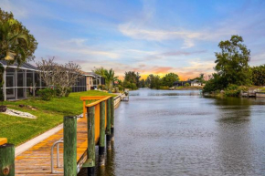 Waterfront Canal Home with HTD Pool Spa and Kayaks